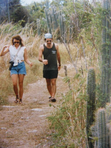 Dorothy and Dan on Coffin Island